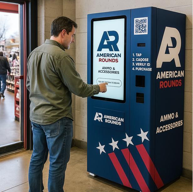 American Rounds Ammunition Vending Machine